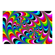 Psychedelic - Fractal Poster posters