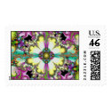 psychedelic garden postage by kore21 psychedelic garden postage