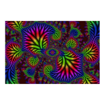 Psychedelic Garden posters by TenMoons Psychedelic Garden posters