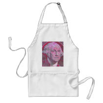 Psychedelic Geo. Washington aprons