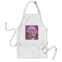 Psychedelic Geo. Washington aprons