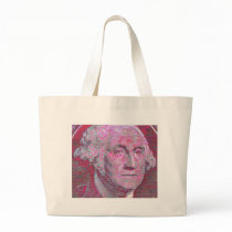 Psychedelic Geo. Washington bags