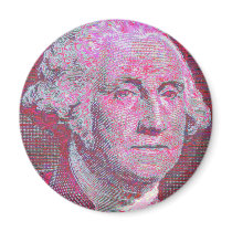 Psychedelic Geo. Washington magnets