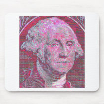 Psychedelic Geo. Washington mousepads