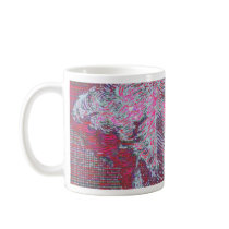 Psychedelic Geo. Washington mugs