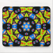 Psychedelic Geometry Art Mousepad mousepads
