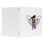 psychedelic hippie angel monster vinyl binders