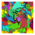 Psychedelic Hippie Poster posters by oldrockerdude Psychedelic Hippie Poster posters