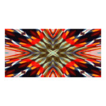 Psychedelic Illusion Abstract photo cards