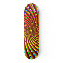 Psychedelic Image: Custom Skateboard