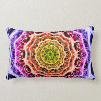 Psychedelic Kaleidoscope6 (fractal spirit) Pillows pillows