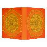 Psychedelic Kaleidoscope Design: Custom Binder