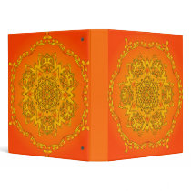 Psychedelic Kaleidoscope Design: Custom Binder