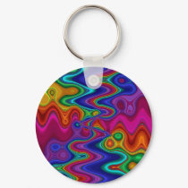 Psychedelic Keychain
