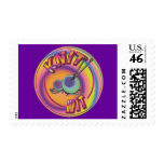 Psychedelic Knit Wit Stamps