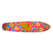 Psychedelic Longboard Skate Boards
