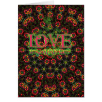 psychedelic LoVe Card