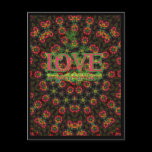 psychedelic LoVe Postcard