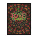 psychedelic LoVe Postcard by webgrrl psychedelic LoVe Postcard