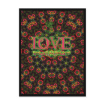 psychedelic LoVe Postcard