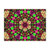 Psychedelic Mandala #13 Postcard