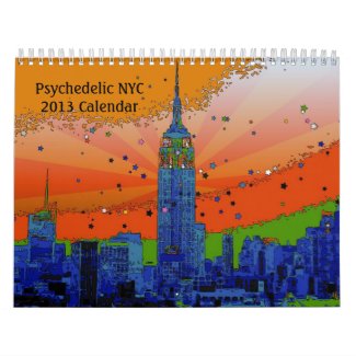 Psychedelic NYC 2013 Calendar