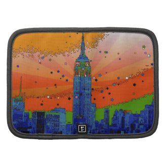 Psychedelic NYC: Empire State Building #3 Planners