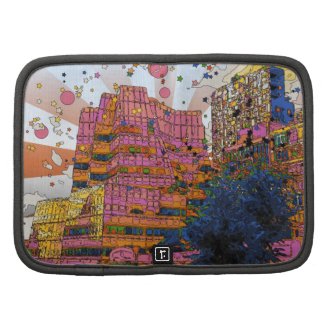 Psychedelic NYC: IAC Building, 100 W 11th Street Folio Planners
