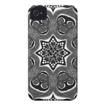 Psychedelic Optical Aum iPhone 4 Case-Mate