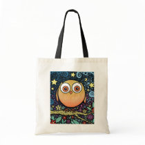 Psychedelic Owl Bag