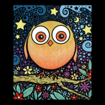 Psychedelic Owl