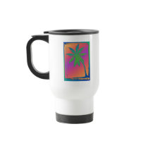 Psychedelic Palm Tree Coffee Mug
