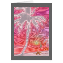 psychedelic palms cards by ArtOfashanti psychedelic palms cards
