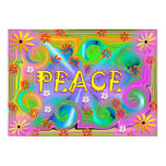 Psychedelic Peace Poster