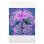 psychedelic peace sign stationery