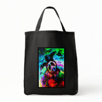 Psychedelic Peace Turtle Dark Bags