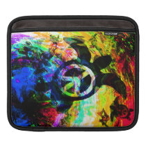 Psychedelic Peace Turtle iPad Sleeve