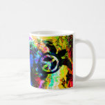 Psychedelic Peace Turtles Mugs