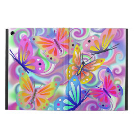 Psychedelic Pink Butterflies Ipad Air Case