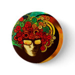 psychedelic pop art button