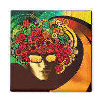 psychedelic pop art magnets by funny_tshirt psychedelic pop art magnets
