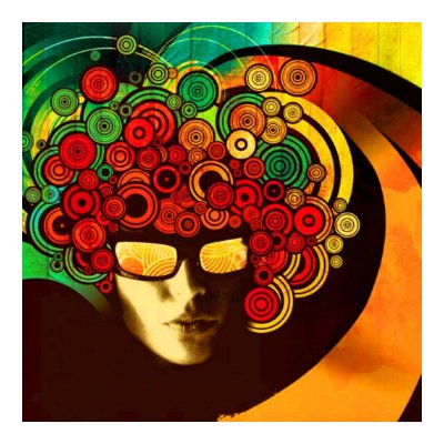 psychedelic pop art poster by funny_tshirt
