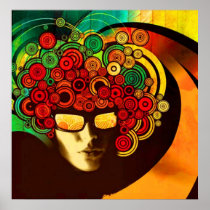 psychedelic pop art poster FROM 8.99