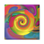 Psychedelic Punch Magnet