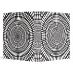 Psychedelic Radial Design: Custom Binder