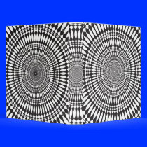 Psychedelic Radial Design: Custom Binder