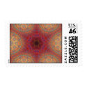 Psychedelic Radial Design: Postage postage
