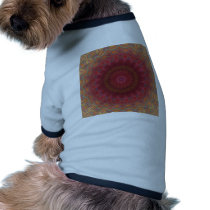 Psychedelic Radial Pattern: Doggie Shirt