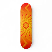Psychedelic Radial Pattern: Vector Art: Skateboard by spiritswitchboard Psychedelic Radial Pattern: Vector Art: Skateboard