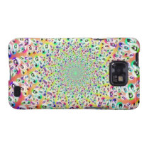 Psychedelic Rainbow Eyes Mandala Samsung Galaxy Cover